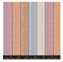 Load image into Gallery viewer, Warp &amp; Weft Cotton Yarn-Dyed Stripe - Stripe Sprinkles (sold in 1/2 meter increments)
