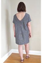 Load image into Gallery viewer, Ingrid Hemp/Organic Cotton Dress - Chambray (sizes S &amp; M)
