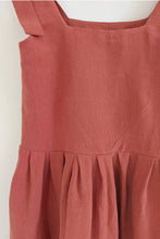 Load image into Gallery viewer, Lou Tie Shoulder Linen Dress - Various Colours
