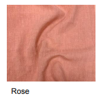 Antique Washed Linen - Rose (sold in 1/2 meter increments)