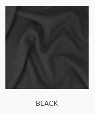 Antique Washed Linen - Black (sold in 1/2 meter increments)