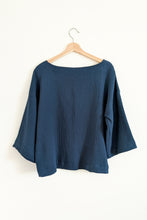 Load image into Gallery viewer, Astrid 3/4 Sleeve Organic Cotton Top - Various Colours
