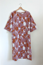 Load image into Gallery viewer, Astrid 3/4 Sleeve Dress - Modern Print (sizes M &amp; L)
