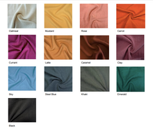 Load image into Gallery viewer, Astrid 3/4 Sleeve Linen Top - Various Colours
